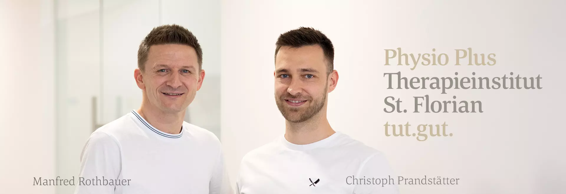Physio Plus Therapieinstitut mit Manfred Rothbauer und Christoph Prandstätter